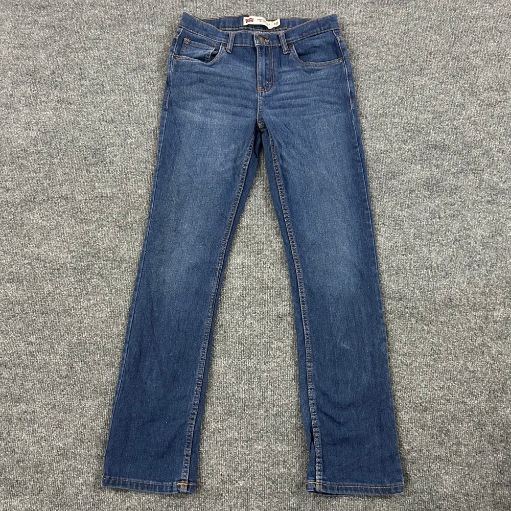 Levi's Jeans Boys Size 18 Blue 511 Slim Performance Viscose Stretch Denim